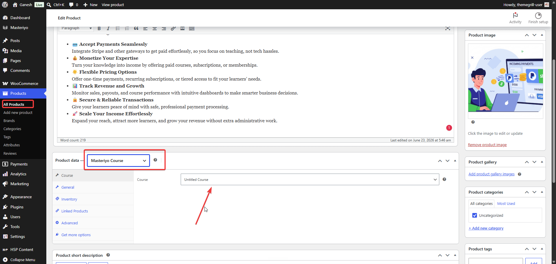 woocommerce-product-editor-course-tab